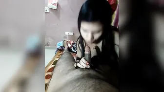Village Bhabhi Giving Blowjob To Younger Guy At Home