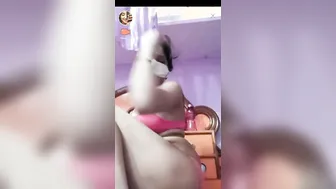 Indian Housewife Doing Sexy Striptease On Live Webcam