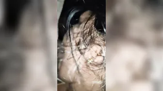 Chubby Wife Eagerly Sucking My Hard Cock In Our Bedroom