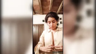 Married Bhabhi Flashing Her Big Breasts In A Private Clip