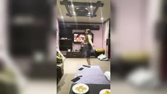 Thick Paki Slut Dancing Naked Teasing With Her Huge Tits