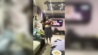 Thick Paki Slut Dancing Naked Teasing With Her Huge Tits