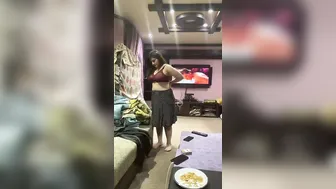 Thick Paki Slut Dancing Naked Teasing With Her Huge Tits