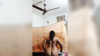Village Wife Slowly Stripping Naked Teasing For The Camera