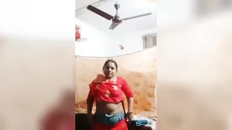 Village Wife Slowly Stripping Naked Teasing For The Camera