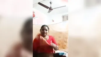 Village Wife Slowly Stripping Naked Teasing For The Camera