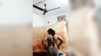 Village Wife Slowly Stripping Naked Teasing For The Camera