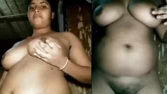 Shy Desi Babe Revealing Her Thick Curves For Camera Privately