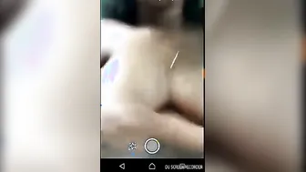Young Girl Flashing Her Tits During Late Night Video Call