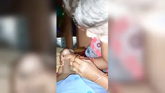 Bhabhi Servicing Landlord With Mouth For Rent Payment