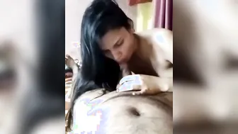 Village Wife Giving Husband Sloppy Head Point Of View