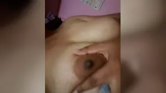 Curvy Housewife Revealing Massive Boobs On Camera Mms