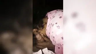 Busty Aunty Giving Head To Young Boy In Her Bedroom