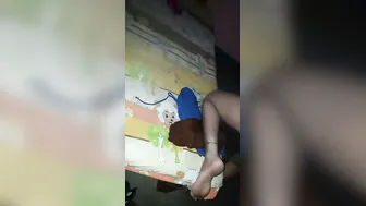 College Virgin Spreading Her Tight Pink Pussy For Me To Taste