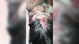 Recording Our Special Holi Blowjob Session For Later Viewing