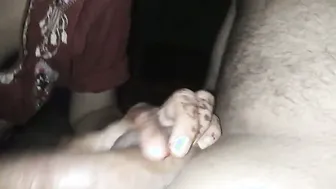 House Maid On Her Knees Sucking Owner's Cock For Extra Money