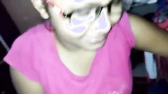 Innocent Village Girl Sucking Older Man's Dick Nervously