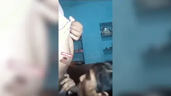 Village Wife Sucking His Dick Live On Cam To Earn Quick Cash