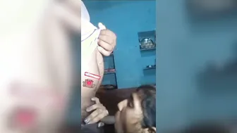 Village Wife Sucking His Dick Live On Cam To Earn Quick Cash