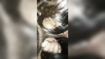Married Slut Giving Her Man A Sloppy Wet Blowjob At Home
