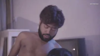 Young Friends Playing Naughty Games Turning Into Group Action