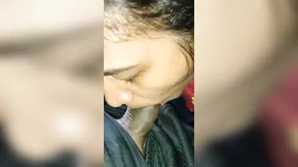 Shy Tamil Wife Giving Her First Blowjob To Husband On Camera