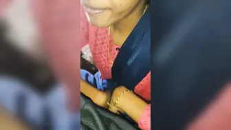 Shy Tamil Wife Giving Her First Blowjob To Husband On Camera