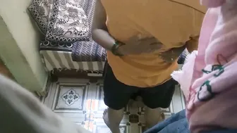 Maid Bending Over Taking It Deep In Her Ass For Extra Money