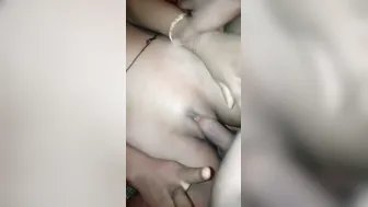 GF Moaning Loud While Lover Pounds Her Tight Pussy