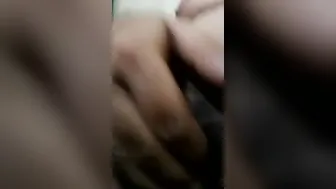 Mature Wife Spreading Legs And Fingering Her Hairy Wet Pussy
