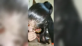 Indian Wife Sucking Her Husband Off On Webcam For Extra Money