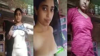 Village Girl Caught Changing Clothes In Her Room By Neighbor
