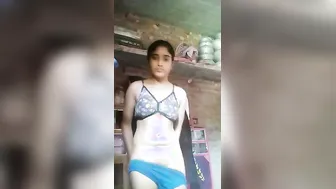 Village Girl Caught Changing Clothes In Her Room By Neighbor