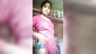 Village Girl Caught Changing Clothes In Her Room By Neighbor