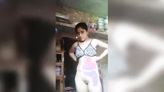 Village Girl Caught Changing Clothes In Her Room By Neighbor