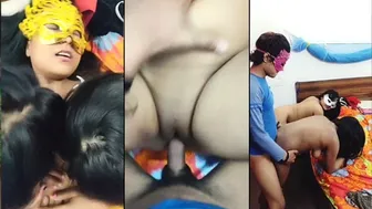 Four Friends Having Wild Group Sex At Home Party Gone Too Far