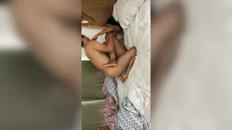 Secret Lovers Fucking Passionately In Cheap Roadside Hotel Bed