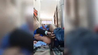 Young Maid Getting Fucked Hard By College Boy At Home Today