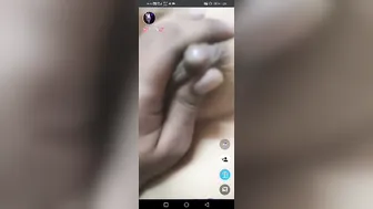 Lactating Wife Squeezing Milk From Heavy Breasts On Live Show
