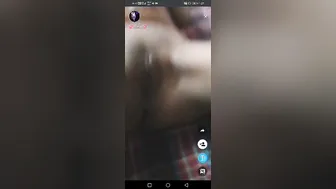 Lactating Wife Squeezing Milk From Heavy Breasts On Live Show