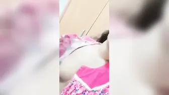 Shy Housewife Undressing Slowly Revealing Her Perfect Body Now