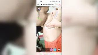 Big Tits Babe Stripping Naked On Live Stream Touching Herself Wild