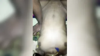 Skinny Wife Spreading Her Legs Wide Letting Me Fill Her Completely