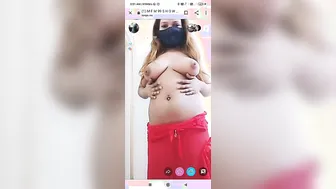 Young GF Stripping Topless For Hot Live Cam Show