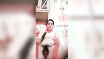 Pakistani Girl With Thick Bush Using Dildo On Cam Alone Tonight