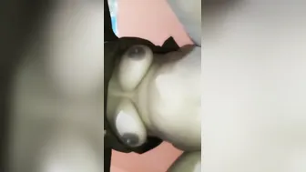 Busty Indian Aunty Bouncing On His Cock Losing All Control