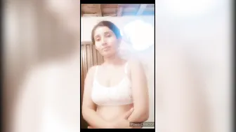 Sexy Wife Flashing Her Perfect Natural Boobs For Private Camera