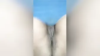 Chubby Mine Spreading Her Thick Pink Pussy Wide For The Camera