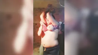Curvy Housemaid Getting Her Tits Squeezed Hard By Boss At Home