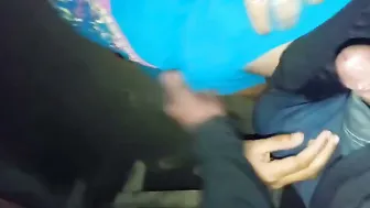 Cute Babe Spreading Legs Wide For BF In Bedroom Session